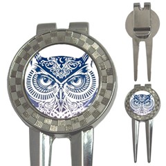 Owl 3-in-1 Golf Divots by Amaryn4rt