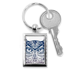 Owl Key Chain (rectangle) by Amaryn4rt