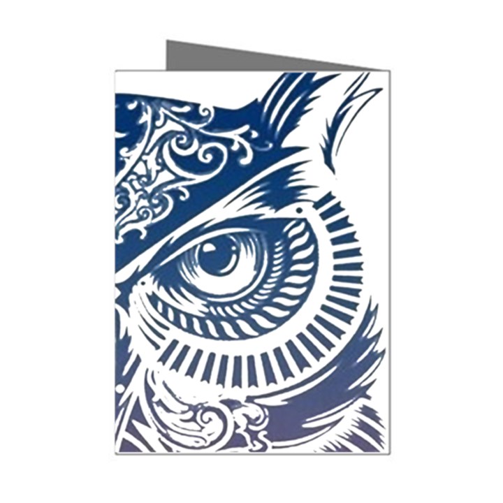 Owl Mini Greeting Cards (Pkg of 8)