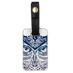 Owl Luggage Tag (one Side) by Amaryn4rt