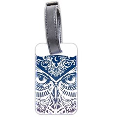 Owl Luggage Tag (two Sides) by Amaryn4rt