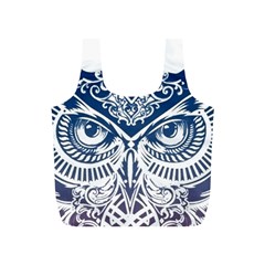 Owl Full Print Recycle Bag (s) by Amaryn4rt