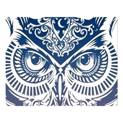 Owl Premium Plush Fleece Blanket (large) by Amaryn4rt