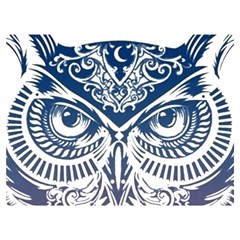 Owl Premium Plush Fleece Blanket (extra Small) by Amaryn4rt