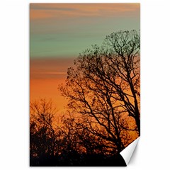 Twilight Sunset Sky Evening Clouds Canvas 20  X 30  by Amaryn4rt