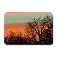 Twilight Sunset Sky Evening Clouds Small Doormat by Amaryn4rt