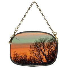 Twilight Sunset Sky Evening Clouds Chain Purse (two Sides) by Amaryn4rt