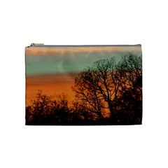 Twilight Sunset Sky Evening Clouds Cosmetic Bag (medium) by Amaryn4rt