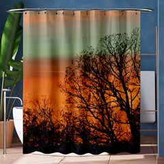 Twilight Sunset Sky Evening Clouds Shower Curtain 60  X 72  (medium)  by Amaryn4rt