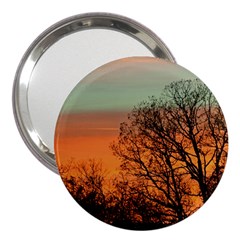 Twilight Sunset Sky Evening Clouds 3  Handbag Mirrors by Amaryn4rt