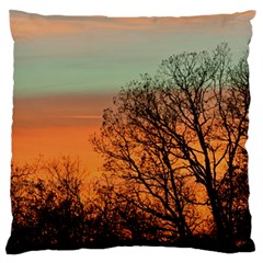 Twilight Sunset Sky Evening Clouds Standard Premium Plush Fleece Cushion Case (two Sides) by Amaryn4rt