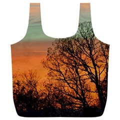 Twilight Sunset Sky Evening Clouds Full Print Recycle Bag (xxxl) by Amaryn4rt