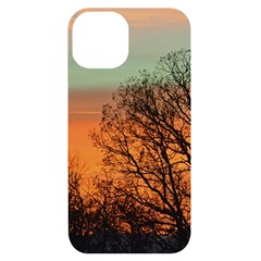 Twilight Sunset Sky Evening Clouds Iphone 14 Black Uv Print Case by Amaryn4rt