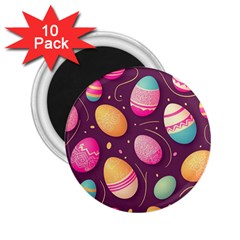 Easter Eggs Egg 2 25  Magnets (10 Pack)  by Ravend