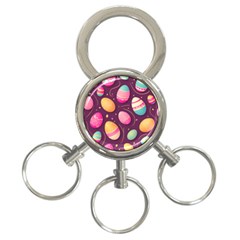 Easter Eggs Egg 3-ring Key Chain