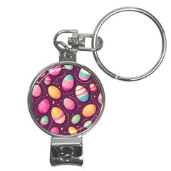 Easter Eggs Egg Nail Clippers Key Chain by Ravend