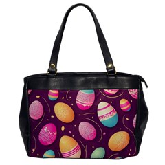 Easter Eggs Egg Oversize Office Handbag by Ravend