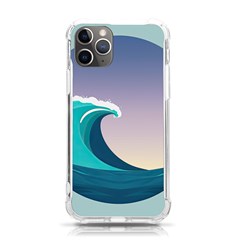 Tsunami Tidal Wave Wave Minimalist Ocean Sea 4 Iphone 11 Pro 5 8 Inch Tpu Uv Print Case by Wegoenart