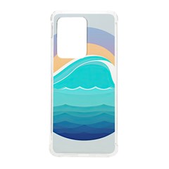 Tsunami Tidal Wave Wave Minimalist Ocean Sea Samsung Galaxy S20 Ultra 6 9 Inch Tpu Uv Case by Wegoenart