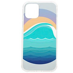 Tsunami Tidal Wave Wave Minimalist Ocean Sea Iphone 12 Pro Max Tpu Uv Print Case by Wegoenart