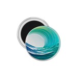 Tsunami Tidal Wave Wave Minimalist Ocean Sea 2 1.75  Magnets Front