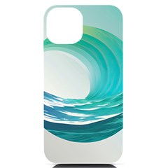 Tsunami Tidal Wave Wave Minimalist Ocean Sea 2 Iphone 14 Black Uv Print Case