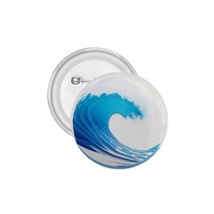 Wave Tsunami Tidal Wave Ocean Sea Water 1 75  Buttons by Wegoenart