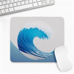 Wave Tsunami Tidal Wave Ocean Sea Water Large Mousepad by Wegoenart