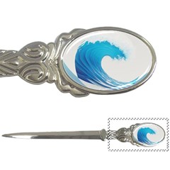 Wave Tsunami Tidal Wave Ocean Sea Water Letter Opener by Wegoenart