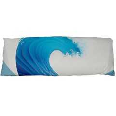 Wave Tsunami Tidal Wave Ocean Sea Water Body Pillow Case (dakimakura) by Wegoenart