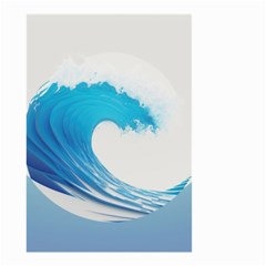 Wave Tsunami Tidal Wave Ocean Sea Water Small Garden Flag (two Sides) by Wegoenart