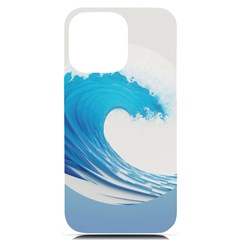 Wave Tsunami Tidal Wave Ocean Sea Water Iphone 14 Pro Max Black Uv Print Case