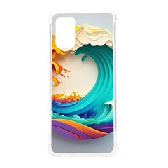 Tsunami Tidal Wave Wave Minimalist Ocean Sea 3 Samsung Galaxy S20plus 6 7 Inch Tpu Uv Case by Wegoenart