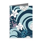 Flowers Pattern Floral Ocean Abstract Digital Art Mini Greeting Cards (Pkg of 8) Right