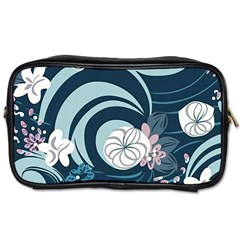 Flowers Pattern Floral Ocean Abstract Digital Art Toiletries Bag (One Side)