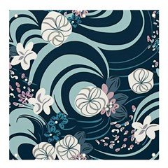 Flowers Pattern Floral Ocean Abstract Digital Art Banner and Sign 4  x 4 