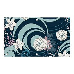 Flowers Pattern Floral Ocean Abstract Digital Art Banner and Sign 5  x 3 