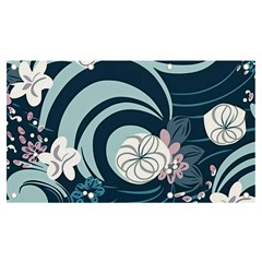 Flowers Pattern Floral Ocean Abstract Digital Art Banner and Sign 7  x 4 