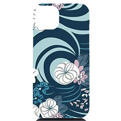 Flowers Pattern Floral Ocean Abstract Digital Art Iphone 14 Plus Black Uv Print Case by Wegoenart