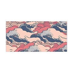 Waves Ocean Sea Water Pattern Rough Seas Yoga Headband by Wegoenart