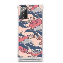 Waves Ocean Sea Water Pattern Rough Seas Samsung Galaxy Note 20 Tpu Uv Case by Wegoenart