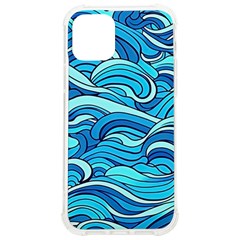 Pattern Ocean Waves Blue Nature Sea Abstract Iphone 12/12 Pro Tpu Uv Print Case by Wegoenart