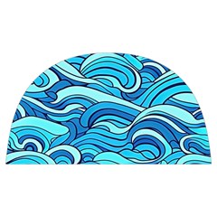 Pattern Ocean Waves Blue Nature Sea Abstract Anti Scalding Pot Cap by Wegoenart