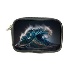 Tsunami Waves Ocean Sea Water Rough Seas Nature Coin Purse by Wegoenart