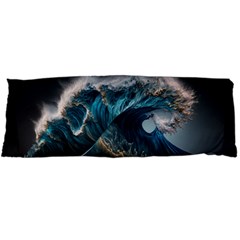 Tsunami Waves Ocean Sea Water Rough Seas Nature Body Pillow Case Dakimakura (two Sides) by Wegoenart