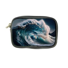 Tsunami Waves Ocean Sea Water Rough Seas Coin Purse by Wegoenart