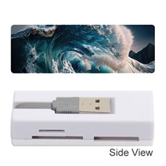 Tsunami Waves Ocean Sea Water Rough Seas Memory Card Reader (stick) by Wegoenart