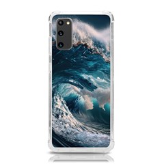 Tsunami Waves Ocean Sea Water Rough Seas Samsung Galaxy S20 6.2 Inch TPU UV Case