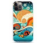 Waves Ocean Sea Abstract Whimsical Abstract Art 4 iPhone 12 Pro max TPU UV Print Case Front