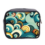 Waves Ocean Sea Abstract Whimsical Abstract Art 6 Mini Toiletries Bag (Two Sides) Back